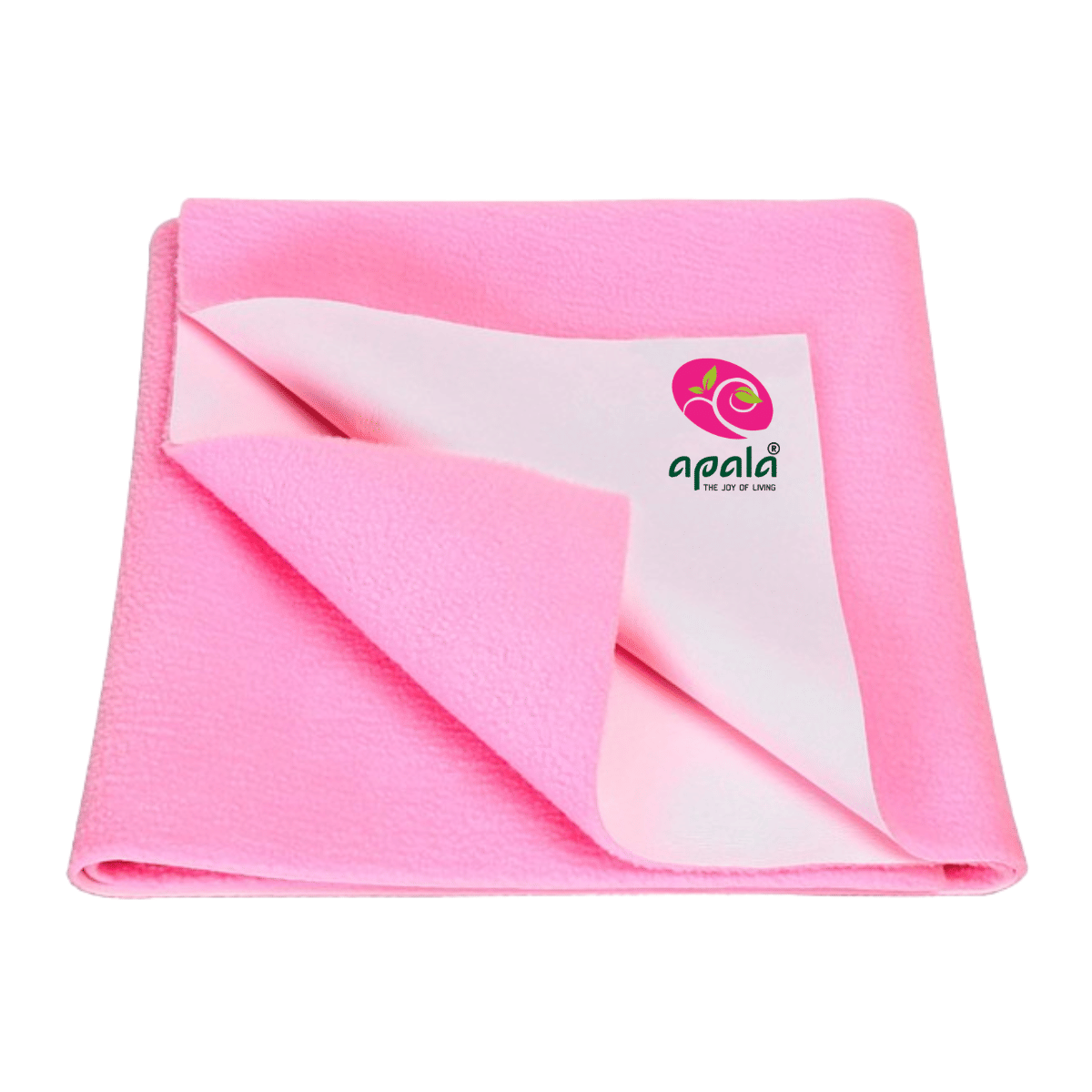     			Apala Pink Laminated Bed Protector Sheet ( Pack of 1 )