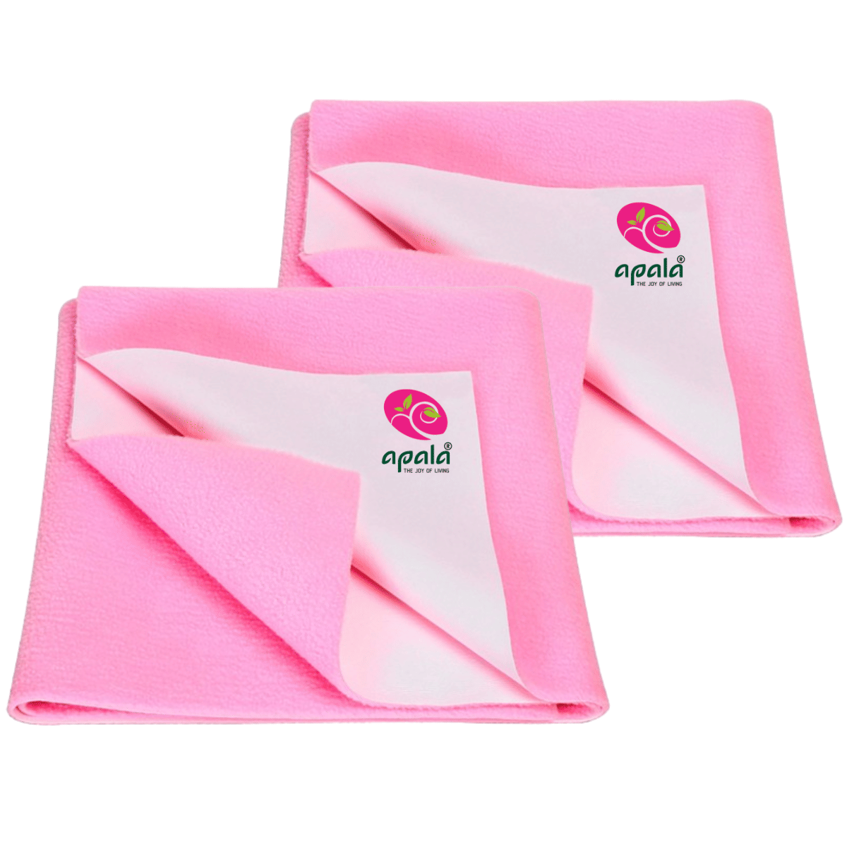     			Apala Pink Laminated Bed Protector Sheet ( Pack of 2 )