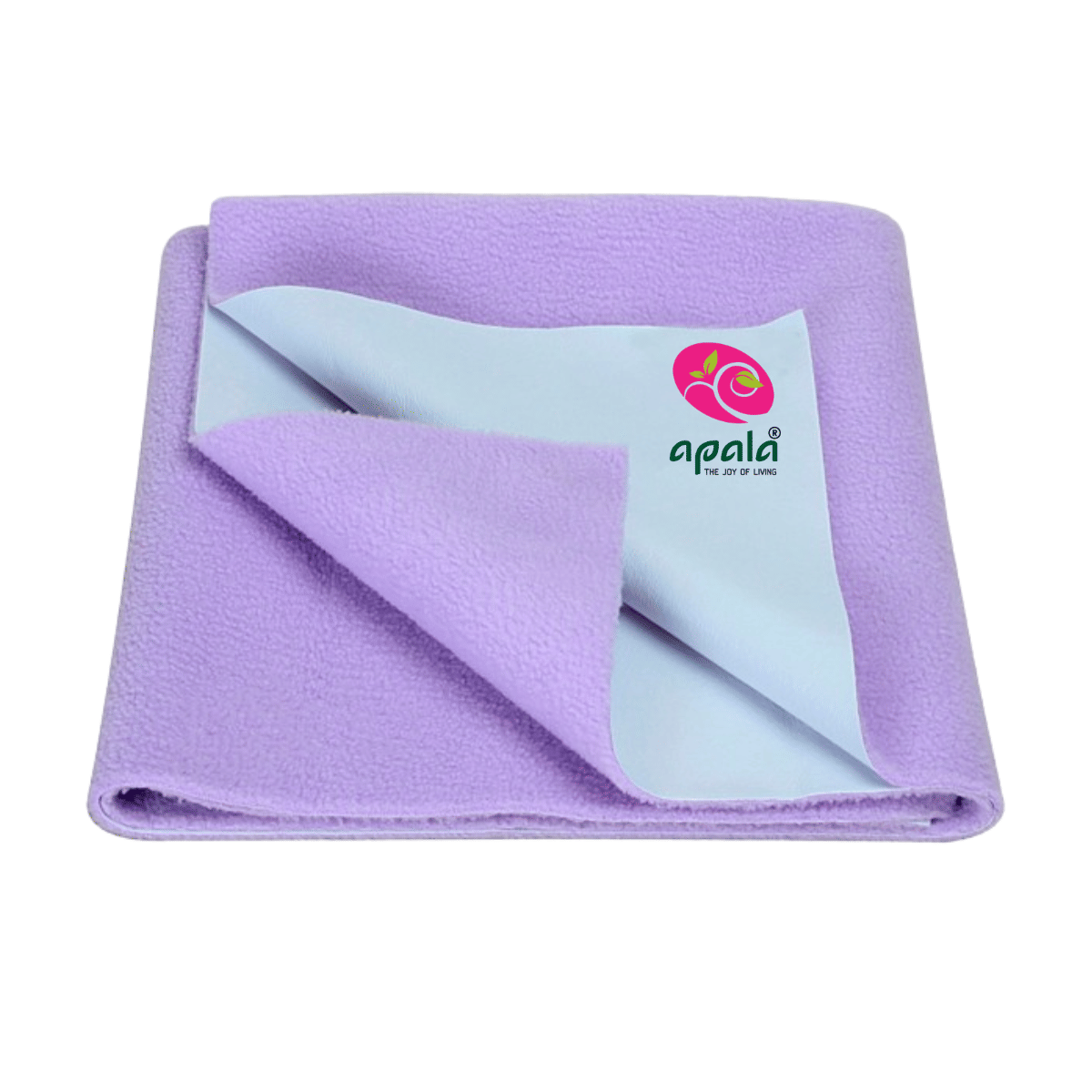     			Apala Purple Laminated Bed Protector Sheet ( Pack of 1 )