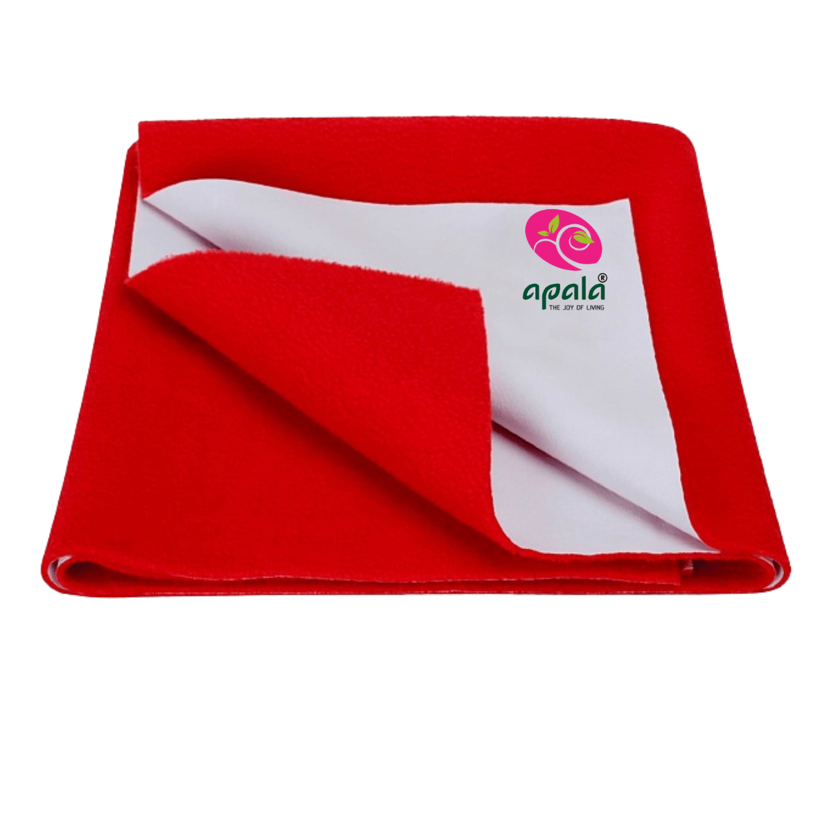     			Apala Red Laminated Bed Protector Sheet ( Pack of 1 )