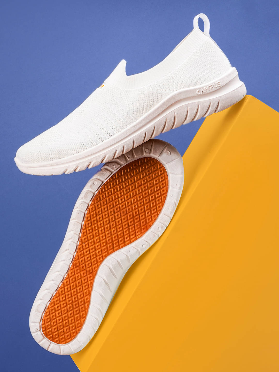     			Campus AGR-002 Off White Men's Sports Running Shoes