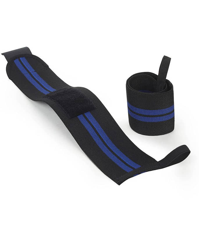 Wrist Support Wrap Band for Gym and Fitness (1 Pair) - Sports and Fitness Equipment | Buy online on ZillyBuy
