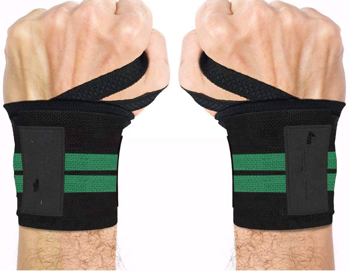 Wrist Support Wrap Band for Gym and Fitness (1 Pair) Wrist Support Wrap Band for Gym and Fitness (1 Pair)