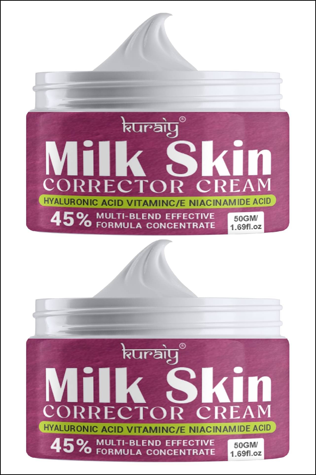     			KURAIY Fairness Cream Floral ( 50 g ) Pack of 2