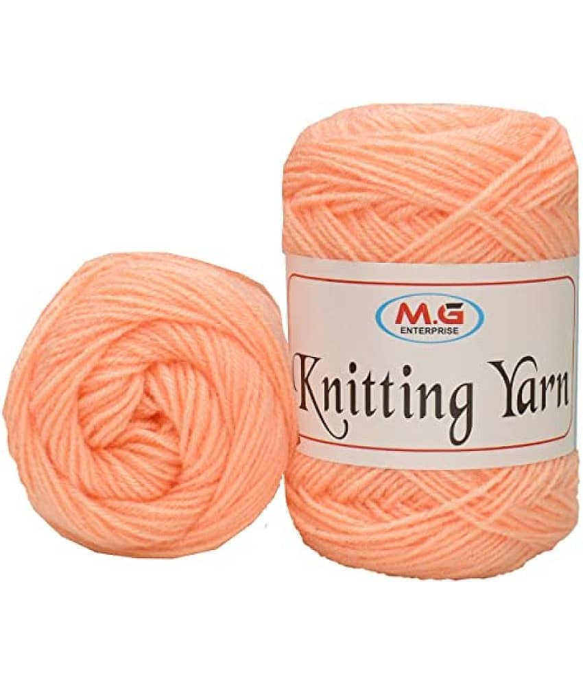 M.G ENTERPRISE 100% Acrylic Wool Baba 100 GMS Wool Ball Hand Knitting Wool/Art Craft Soft Fingering Crochet Hook Yarn, Needle Knitting Yarn Thread Dyed- Art-ICA - Stationery | Buy online on ZillyBuy