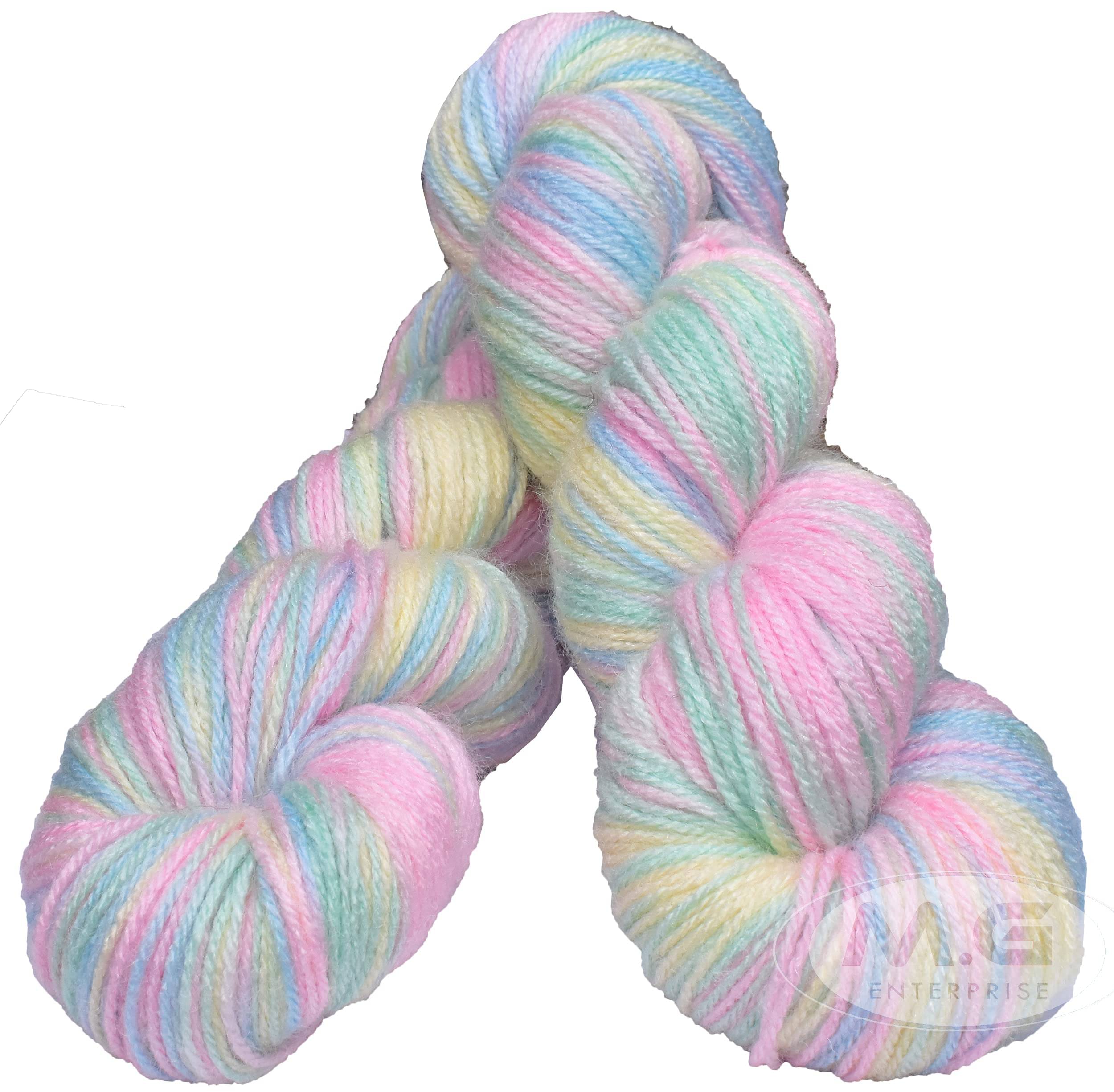     			M.G ENTERPRISE Os wal Acrowool Glowing Star Knitting Yarn Wool, Marble Green 450 gm Woolen Crochet Yarn Thread. Best Used with Knitting Needles, Crochet Needles. Best Woolen Thread. AFA