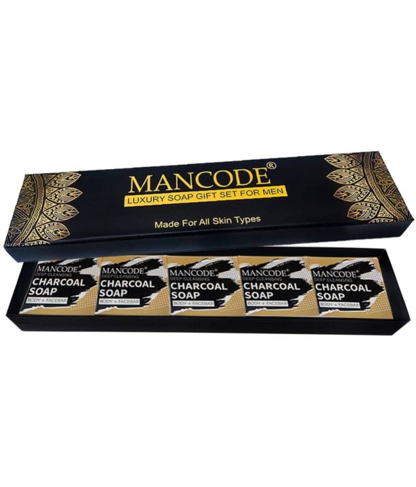     			Mancode Freshness Charcoal Gift Set Soap for All Skin Type ( Pack of 1 )