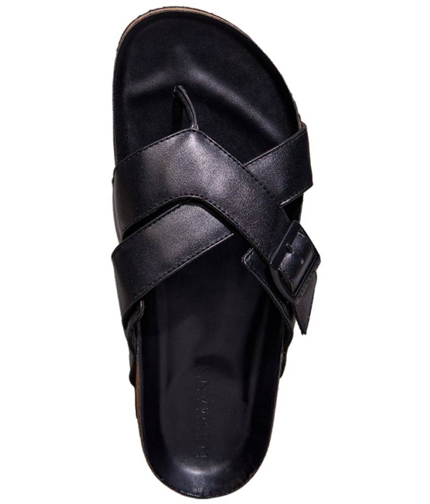     			Neemans - Black Men's Sandals