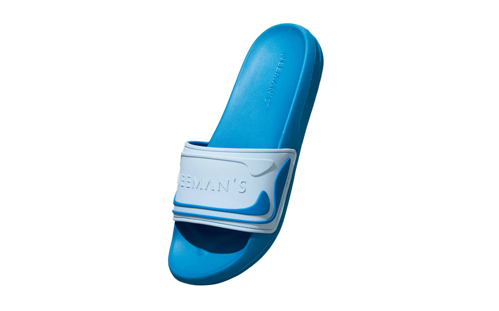     			Neemans Blue Men's Slide Flip Flop