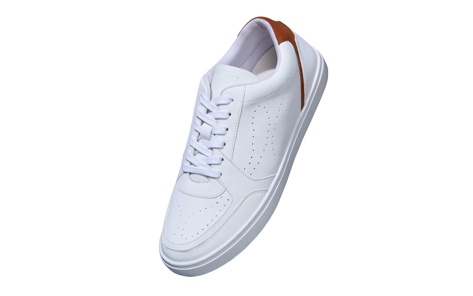     			Neemans Casual Pop Sneakers White-10 White Men's Sneakers