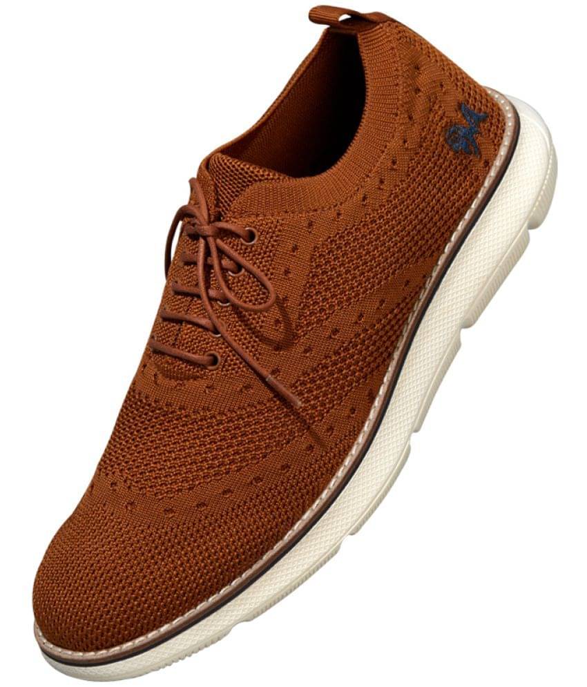     			Neemans Dress Sneaker Brown Men's Sneakers