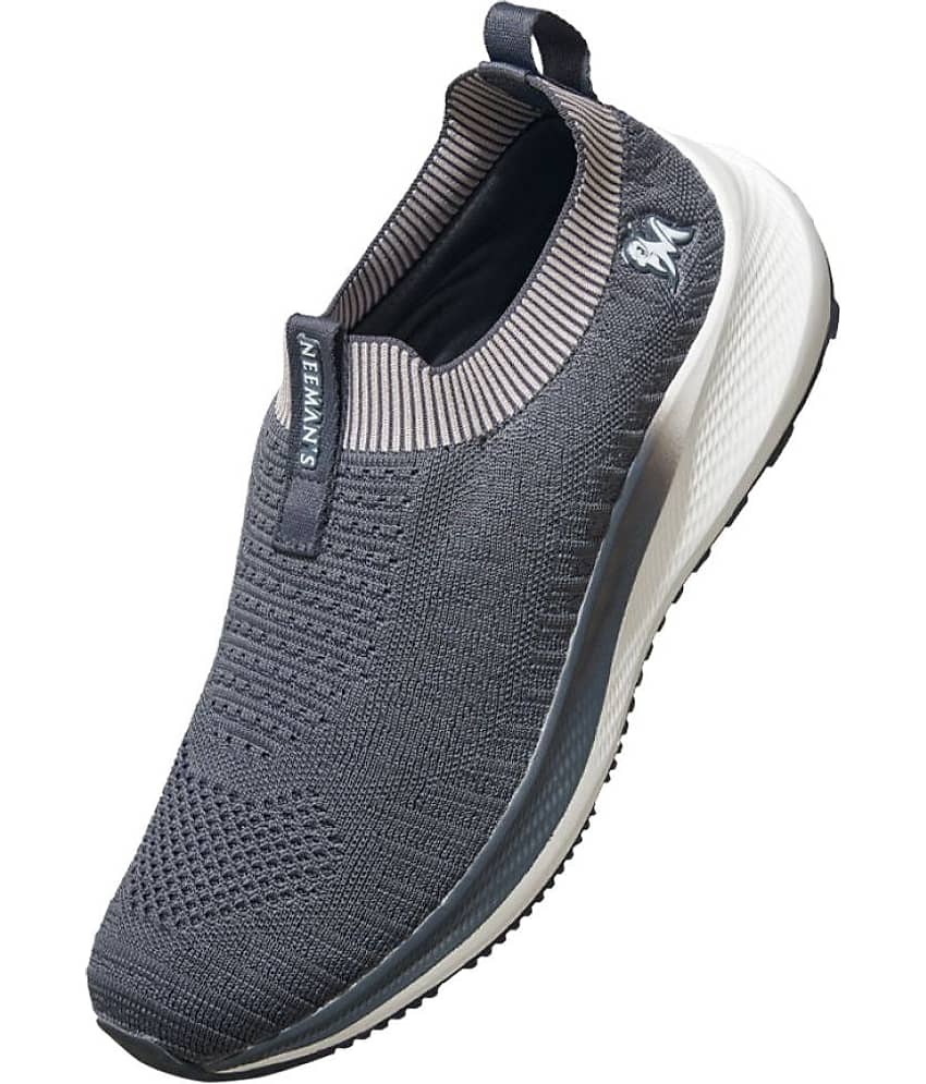 Neemans Drop ship Grey Men's Slip-on Shoes - Casual Shoes | Buy online on ZillyBuy