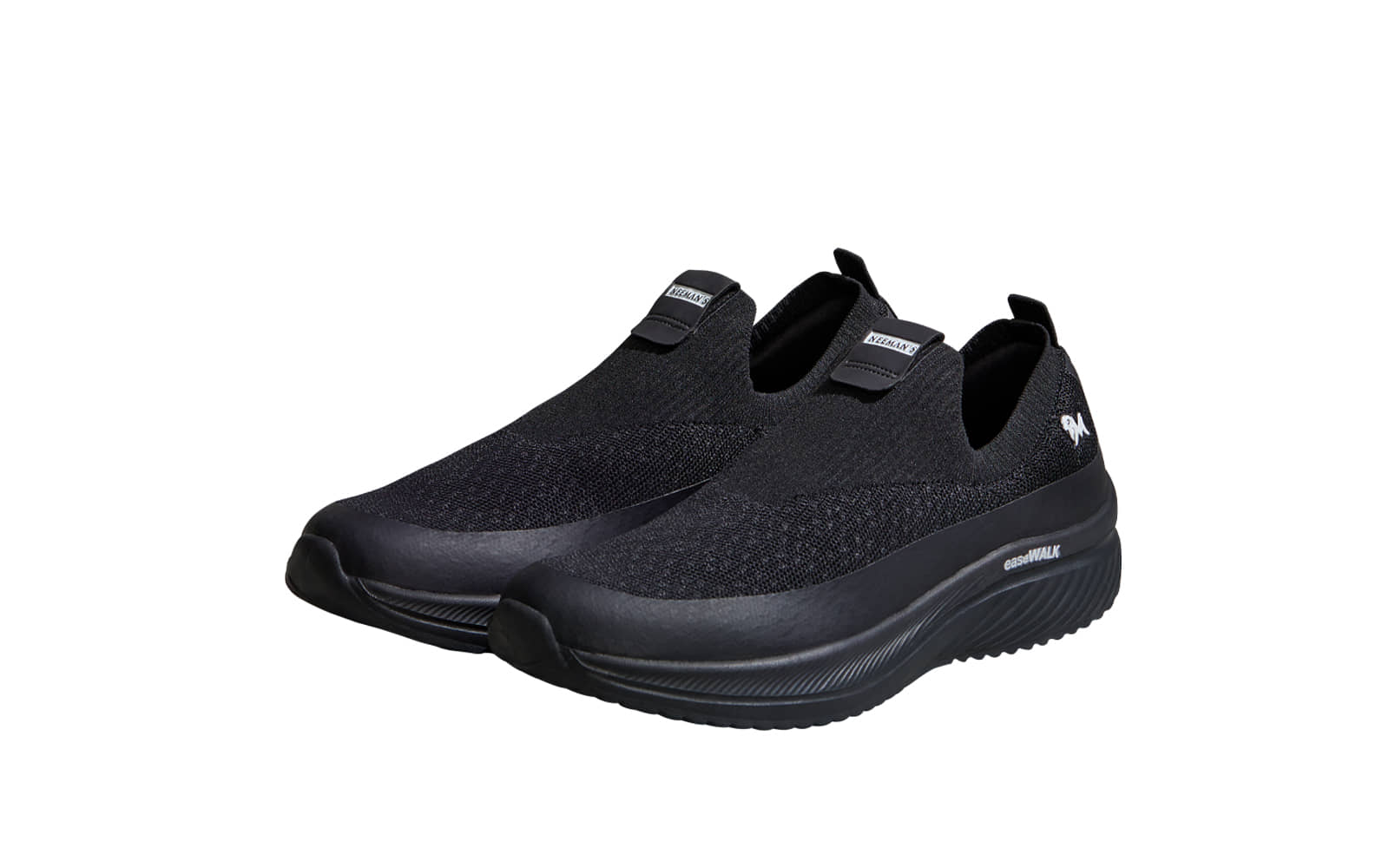 Neemans EASEWALK SLIP ON Black Men's Sneakers - Casual Shoes | Buy online on ZillyBuy