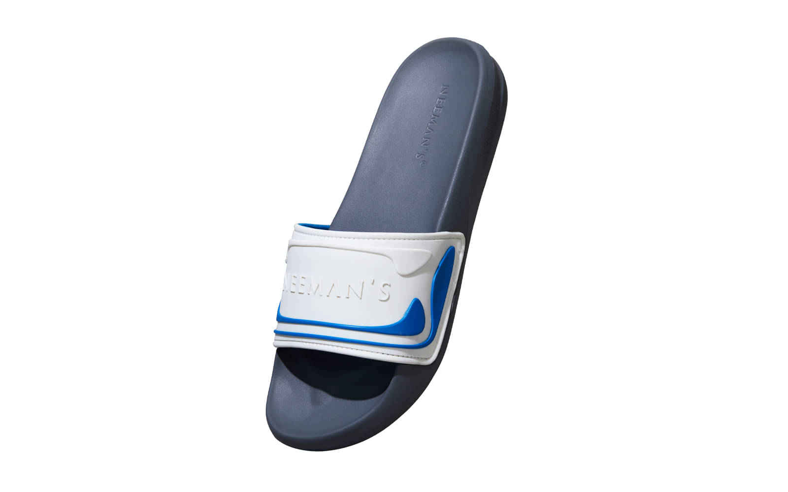     			Neemans Grey Men's Slide Flip Flop