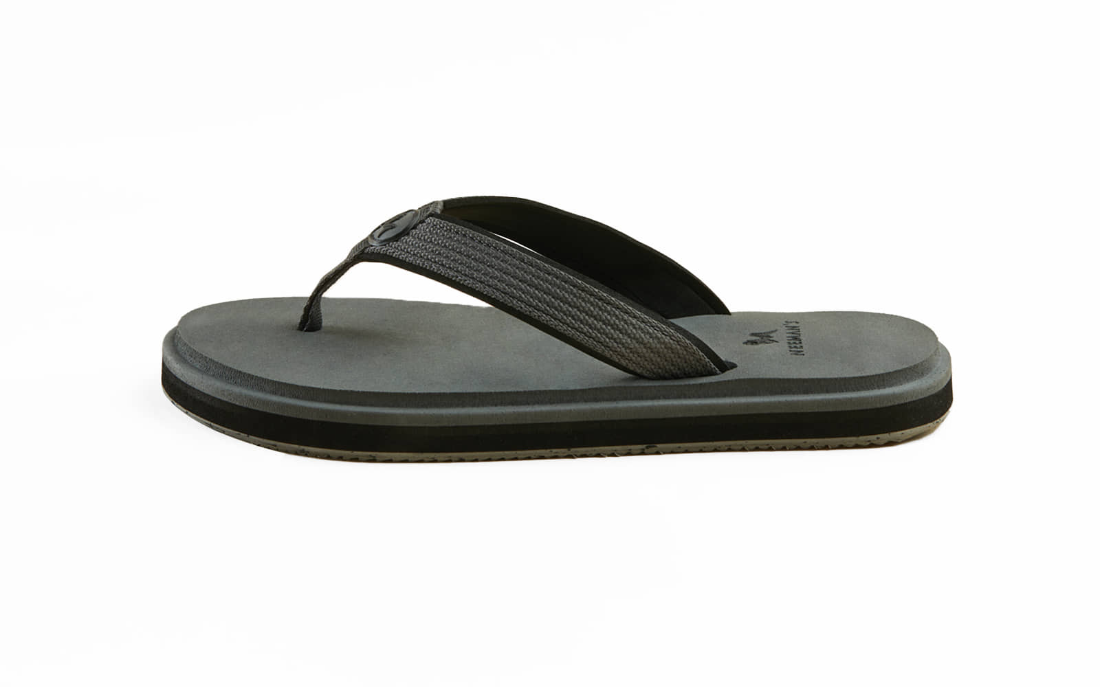 Neemans Eco Fluffy Flips Grey Men's Thong Flip Flop
