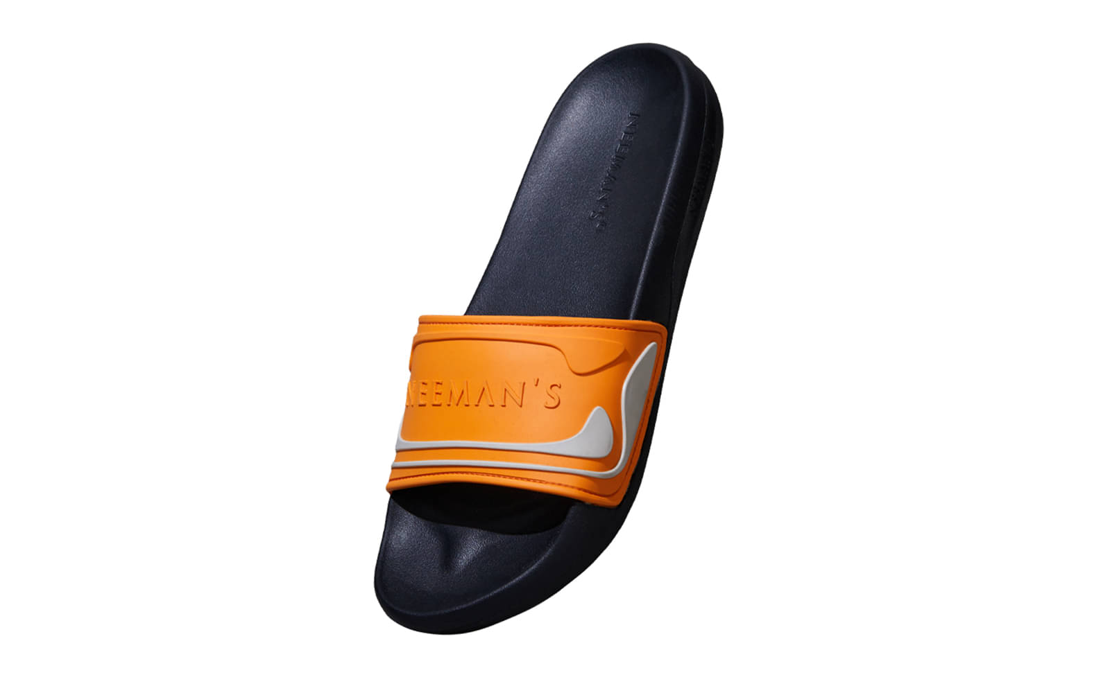     			Neemans Orange Men's Slide Flip Flop