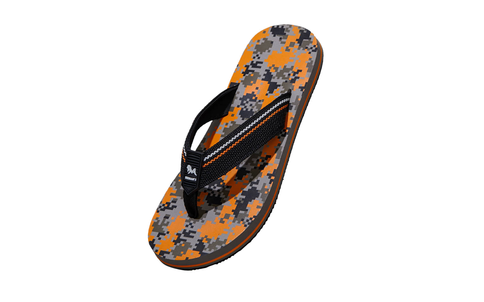     			Neemans Orange Men's Thong Flip Flop