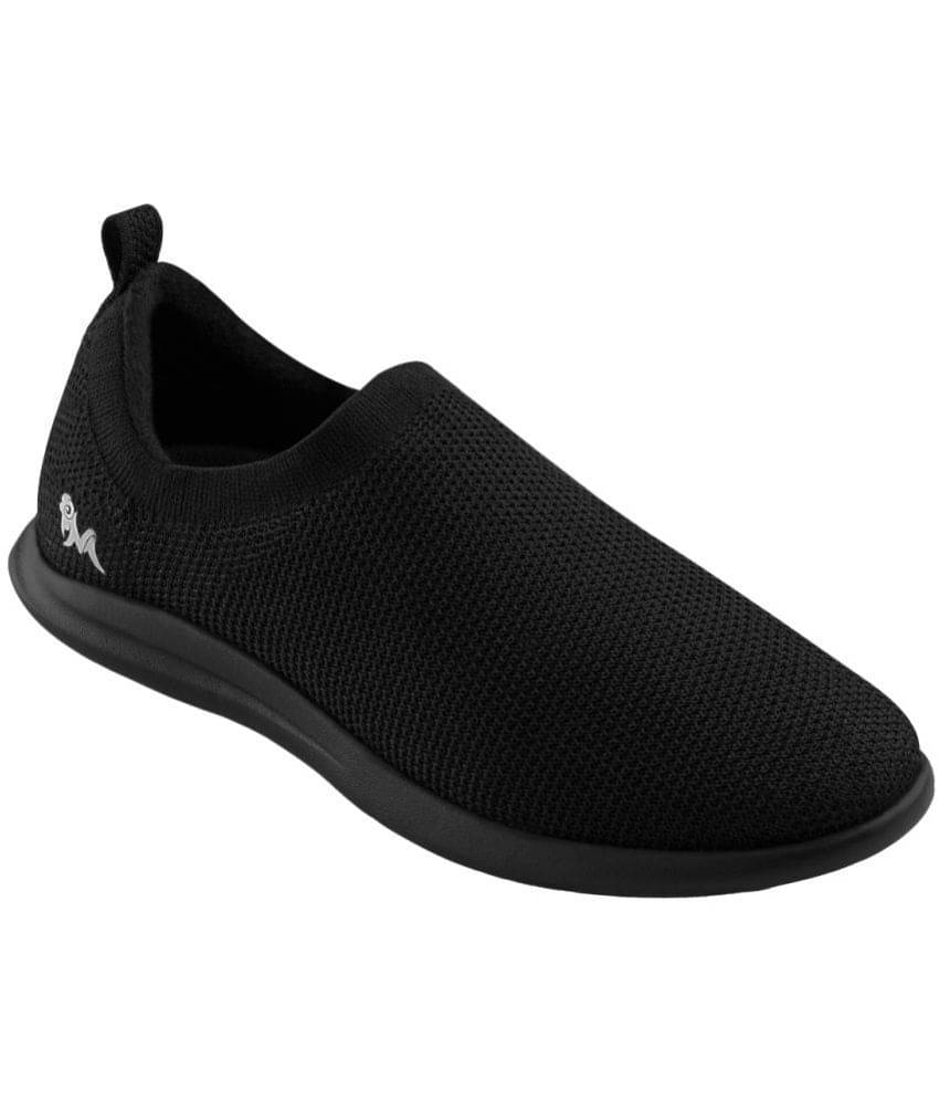 Neemans Relive Knit Slip Ons Black Men's Slip-on Shoes Neemans Relive Knit Slip Ons Black Men's Slip-on Shoes