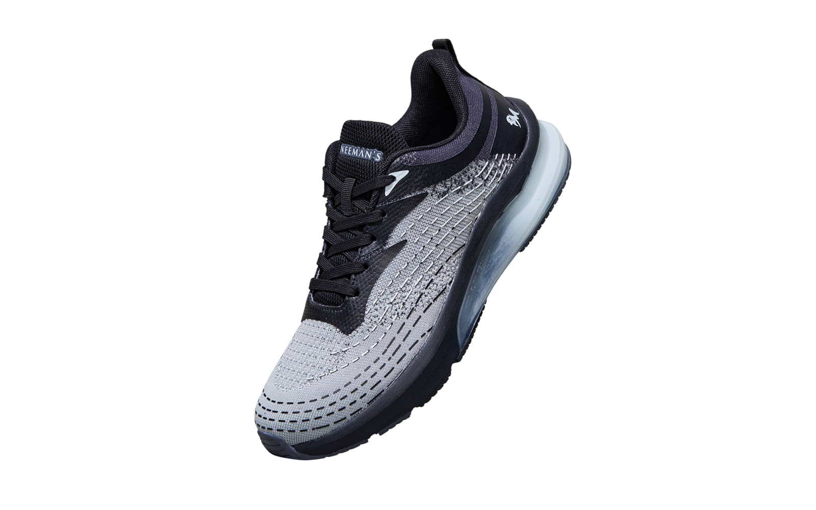     			Neemans The Comfornauts Steel  Grey / Black-6 Light Grey Men's Sneakers