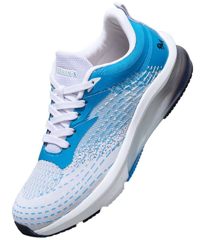 Neemans The Comfornauts White / Blue-10 Blue Men's Sneakers - Casual Shoes | Buy online on ZillyBuy