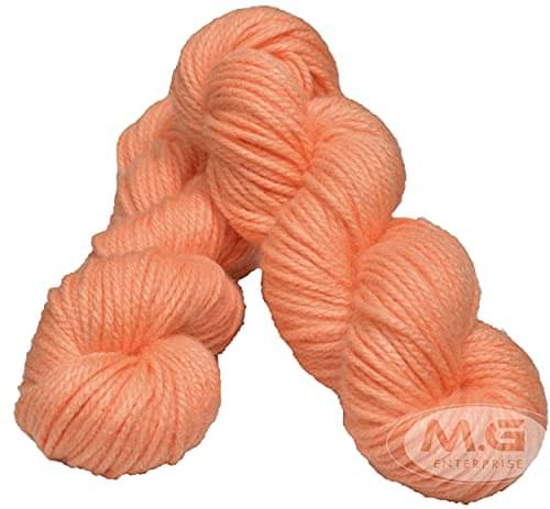     			Oswal Knitting Yarn Thick Chunky Wool, Varsha Baba 200 gm Best Used with Knitting Needles, Crochet Needles Wool Yarn for Knitting. by OswalK