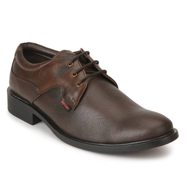    			Red Chief BROWN Men's Derby Formal Shoes
