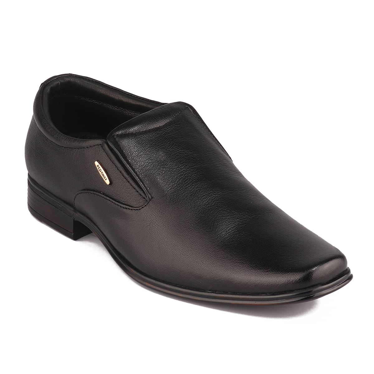 Red Chief Black Men's Slip On Formal Shoes Red Chief Black Men's Slip On Formal Shoes