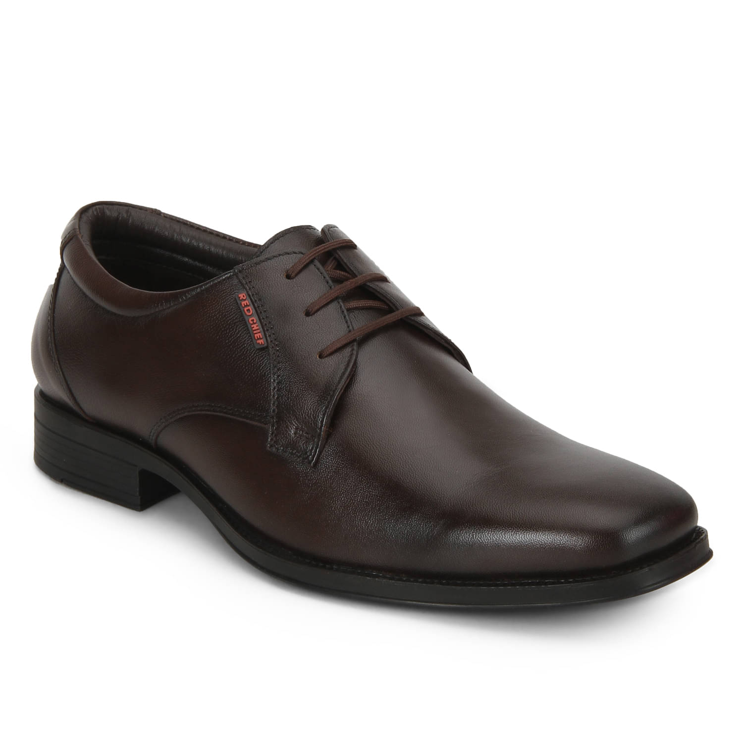     			Red Chief Brown Men's Derby Formal Shoes