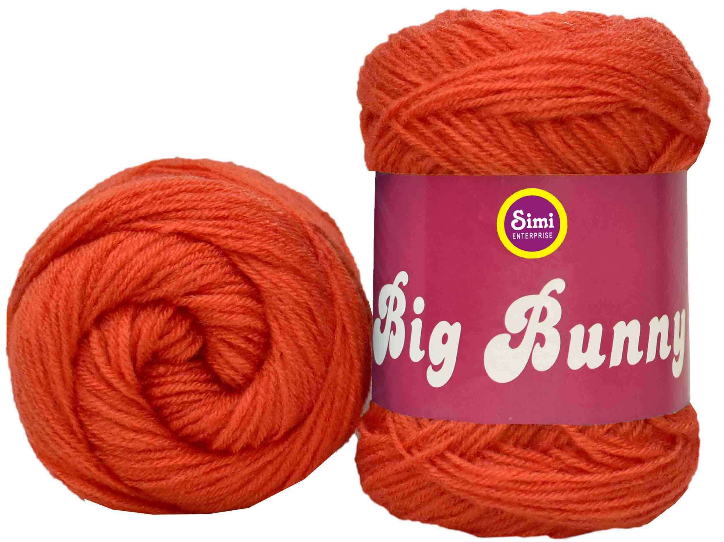     			SIMI ENTERPRISE 100% Acrylic Wool Rust 150 GMS Wool Ball Hand Knitting Wool/Art Craft Soft Fingering Crochet Hook Yarn, Needle Knitting Yarn Thread Dyed- Art-