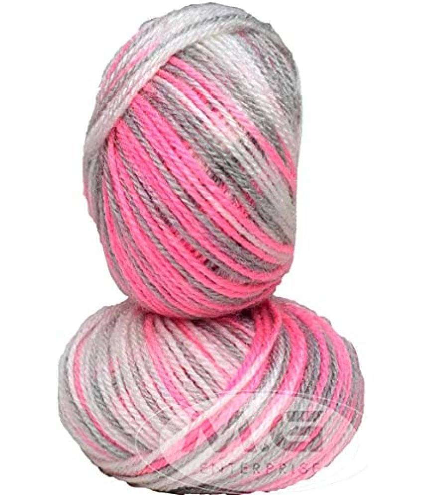     			SIMI ENTERPRISE 100% Acrylic Wool M8 (Pack of 6) Baby Soft Wool Ball Hand Knitting Wool/Art Craft Soft Fingering Crochet Hook Yarn, Needle Knitting Yarn Thread Dyed … B