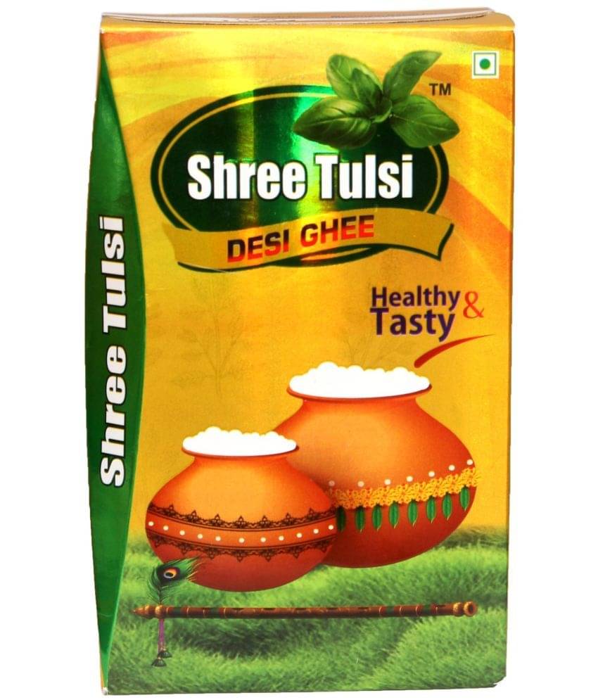 Shree Tulsi Desi Ghee with Rich Aroma Ghee 500 mL Shree Tulsi Desi Ghee with Rich Aroma Ghee 500 mL
