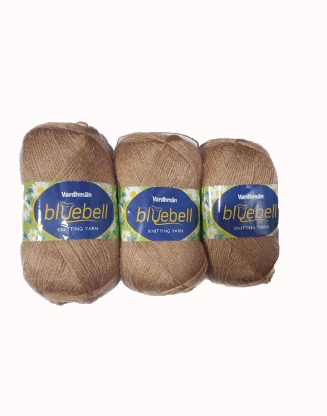     			Vardhman Bluebell 400 gm Wool Ball Hand Knitting Wool & Art Craft Soft Fingering Crochet Hook Yarn Needles Acrylic Knitting Yarn Thread Dyed(100gm Each)