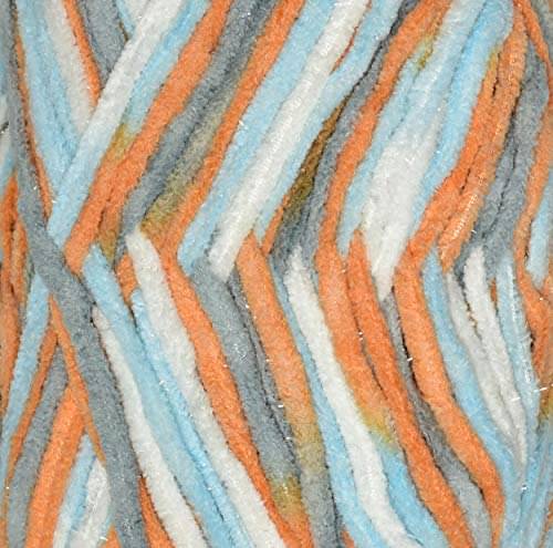     			Vardhman Charming Steel Grey Wool Hand Knitting Wool/Art Craft Soft Fingering Crochet Hook Yarn, Needle Acrylic Knitting Yarn Thread Dyed 300 gm