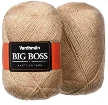     			Vardhman Original Big Boss Khaki Wool