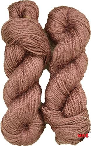     			Vardhman RABIT Excel Salmon 300 gm Wool Hank Hand Knitting Wool/Art Craft Soft Fingering Crochet Hook Yarn, Needle Acrylic Knitting Yarn Thread Dyed by Vardhman