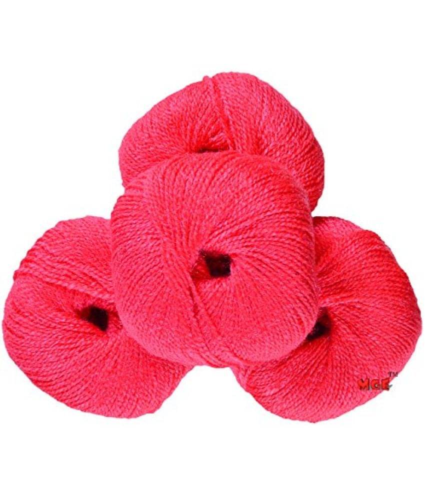     			Vardhman Soft n Smart Pack of 6 300 gm (Gajri) no.95Wool Ball Hand Knitting Wool/Art Craft Soft Fingering Crochet Hook Yarn, Needle Acrylic Knitting Yarn Thread Dyed