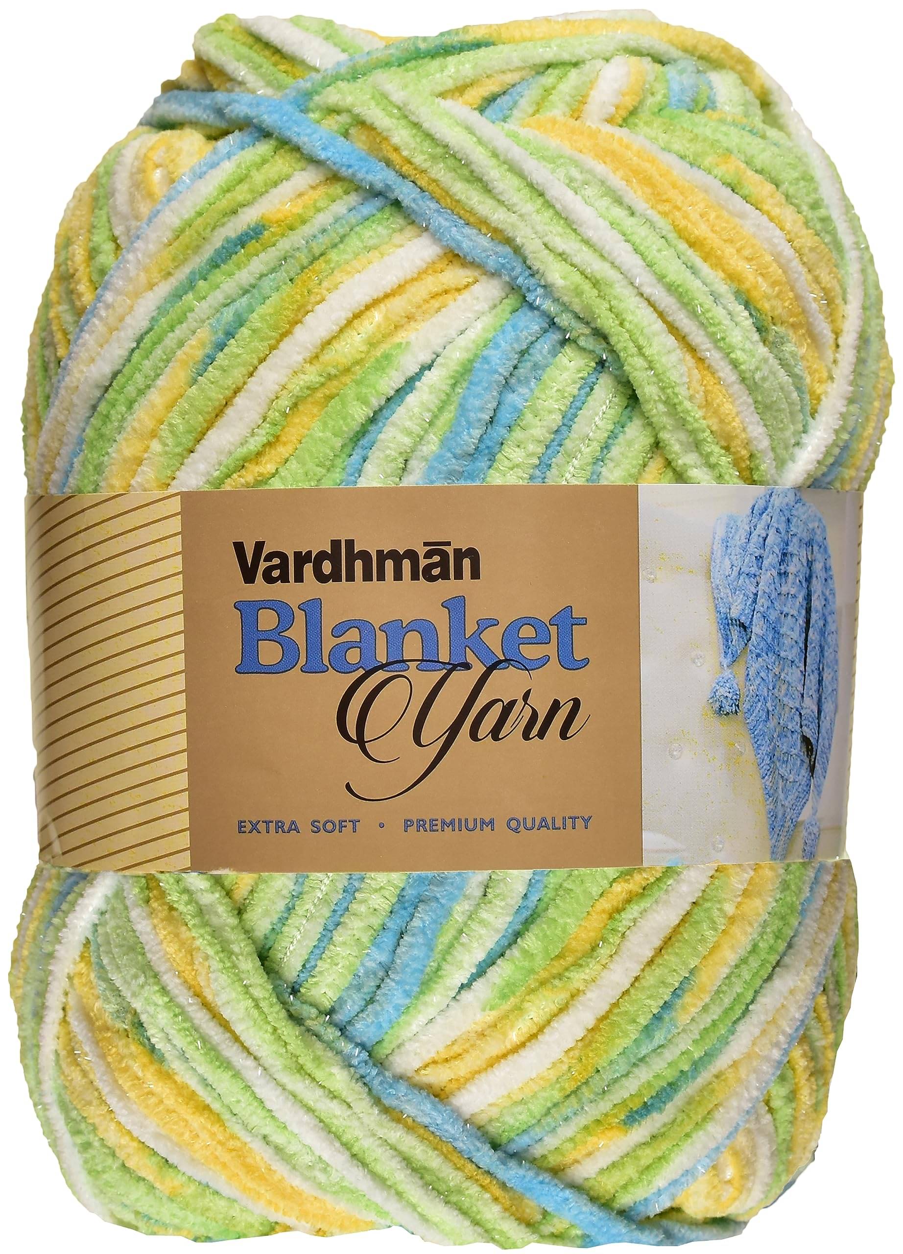     			Vardhman Thick Chunky Wool, Blanket Green Daffodil WL 600 gm Best Used with Knitting Needles, Crochet Needles Wool Yarn for Knitting. by Vardhma B CA