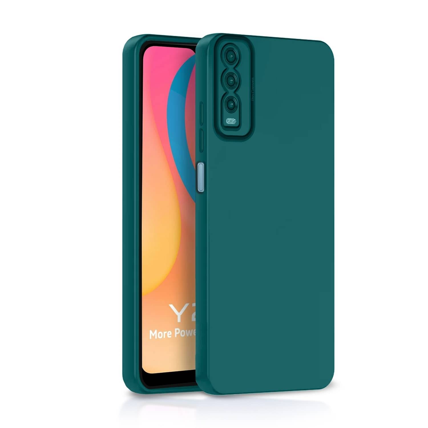 Case Vault Covers Silicon Soft cases Compatible For Silicon Vivo Y20 ( Pack of 1 ) Case Vault Covers Silicon Soft cases Compatible For Silicon Vivo Y20 ( Pack of 1 )