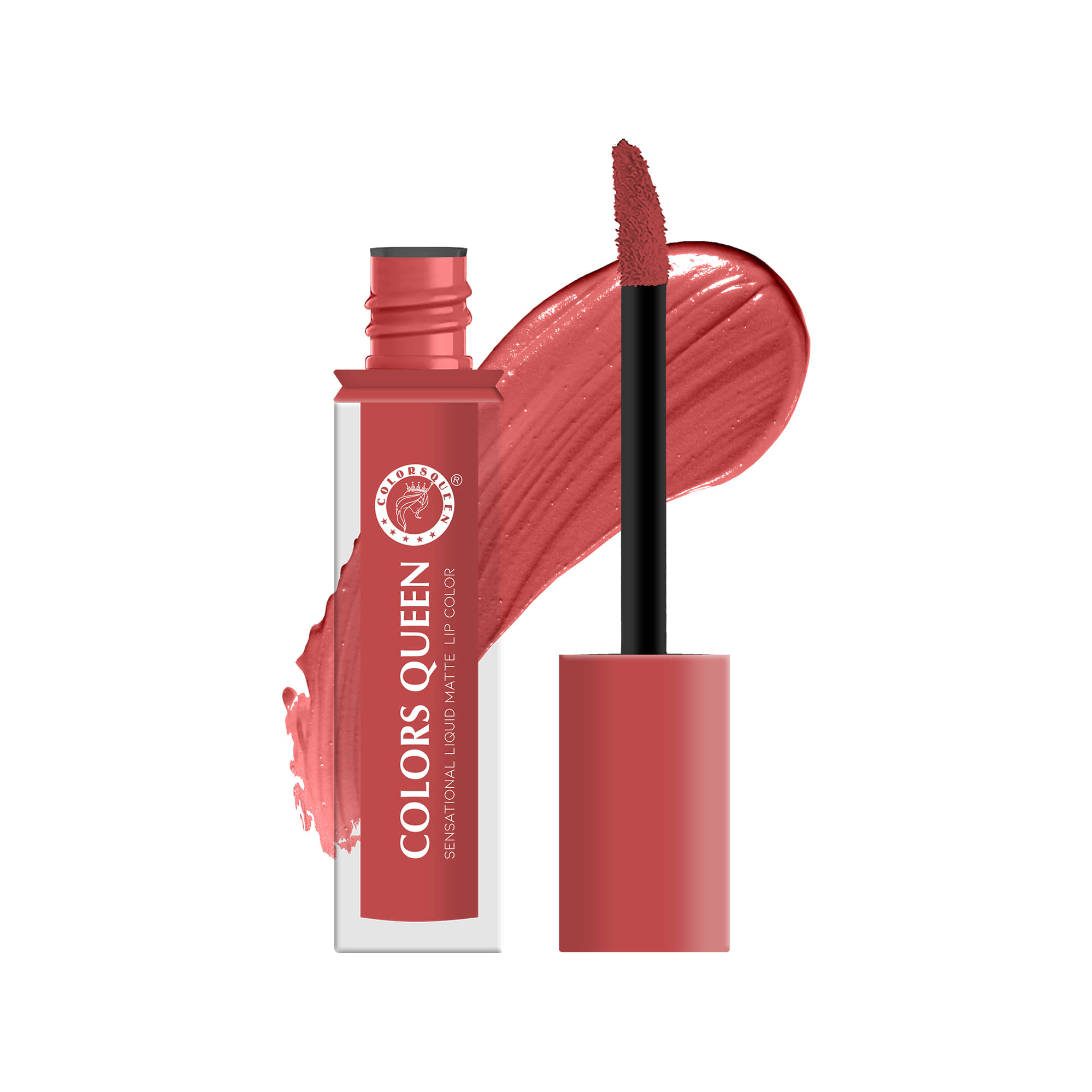     			Colors Queen Sensational Liquid Matte Lipstick 7g, Pink It (Shade - 01)