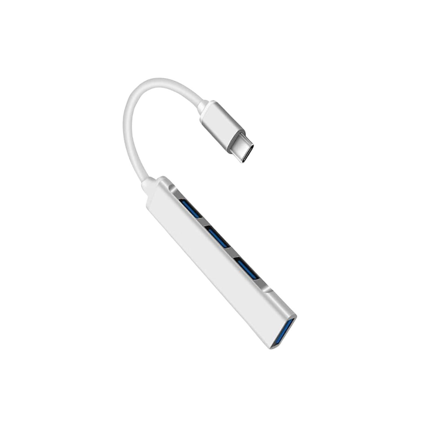     			EKRAJ 4 port USB Hub Type C 3.0 Slim Hub