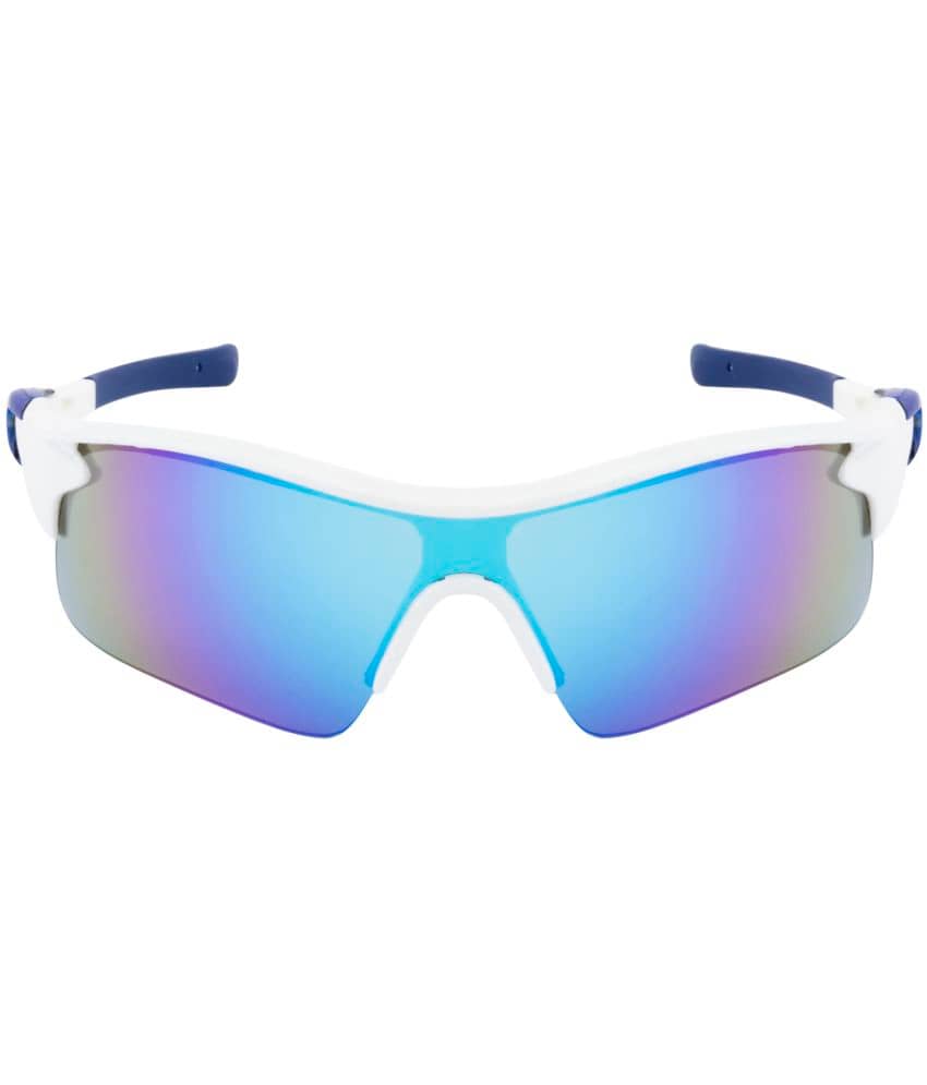 Fair-X White Oval Sunglasses ( Pack of 1 ) - Sunglasses | Buy online on ZillyBuy