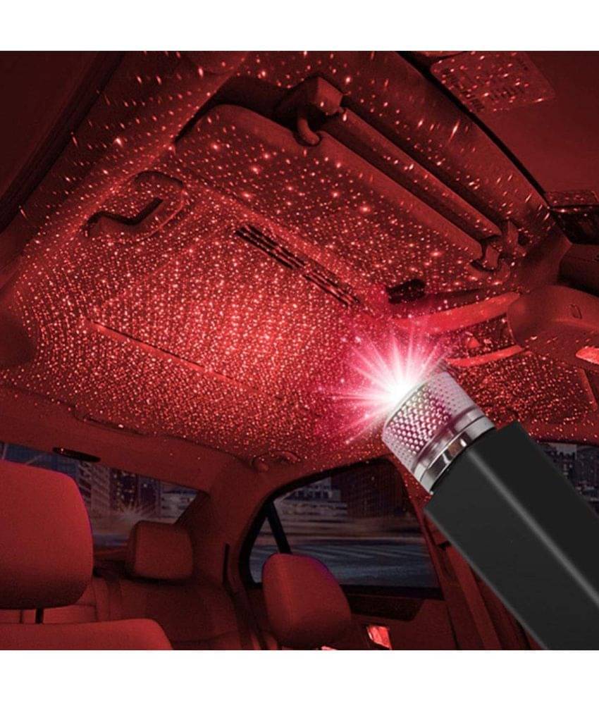 GEEO USB Projector Night Light, Car Roof Lights, Portable Adjustable Romantic Interior Car Lights, Portable USB Night Light Decorations for Car, Ceiling, Bedroom (Red) GEEO USB Projector Night Light, Car Roof Lights, Portable Adjustable Romantic Interior Car Lights, Portable USB Night Light Decorations for Car, Ceiling, Bedroom (Red)