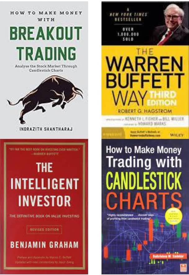 How to Make Money Trading with Candlestick + The warren buffett way + The Intelligent Investor + How to Make Money through Breakout Trading How to Make Money Trading with Candlestick + The warren buffett way + The Intelligent Investor + How to Make Money through Breakout Trading