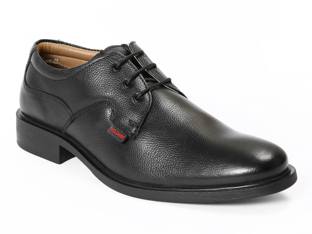 Red Chief Black Men's Derby Formal Shoes Red Chief Black Men's Derby Formal Shoes