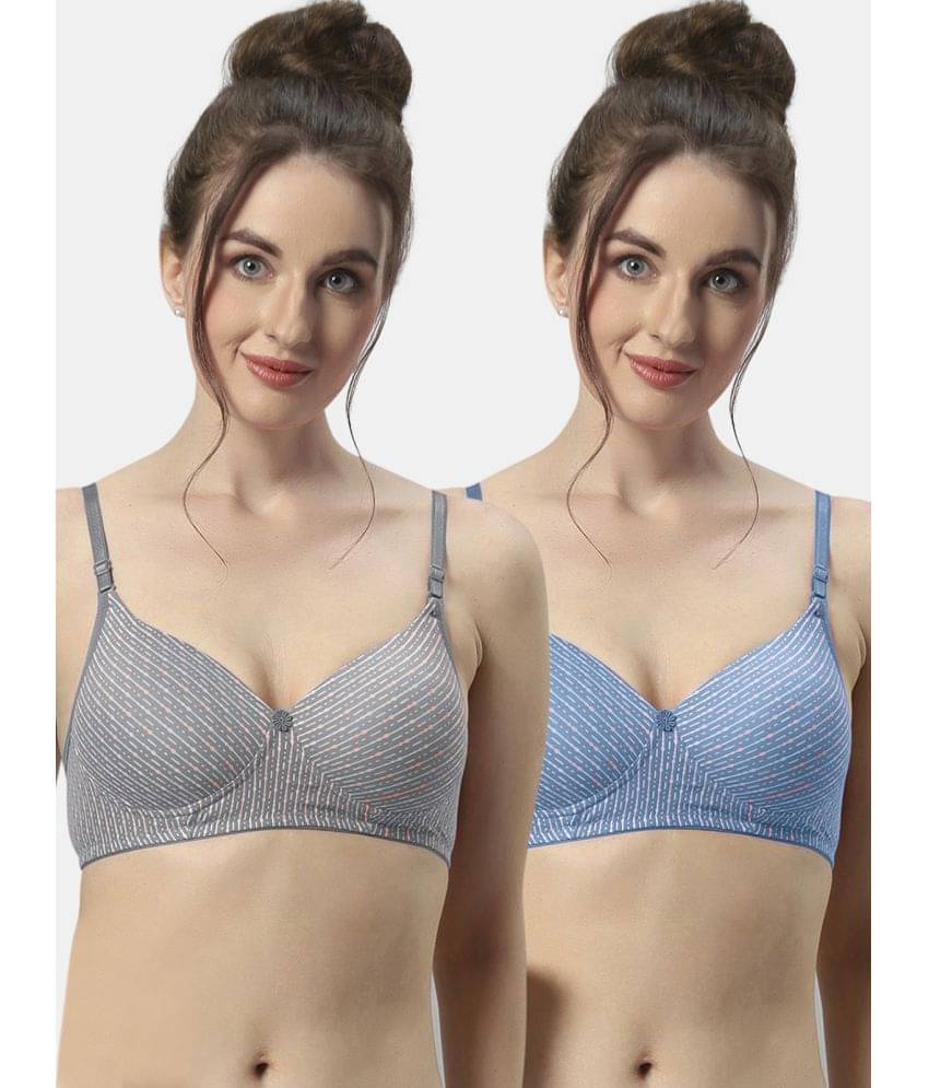 Sonari Pack of 2 Polyester Lightly Padded Women's T-Shirt Bra ( Multicolor ) maggigreysky Sonari Pack of 2 Polyester Lightly Padded Women's T-Shirt Bra ( Multicolor ) maggigreysky