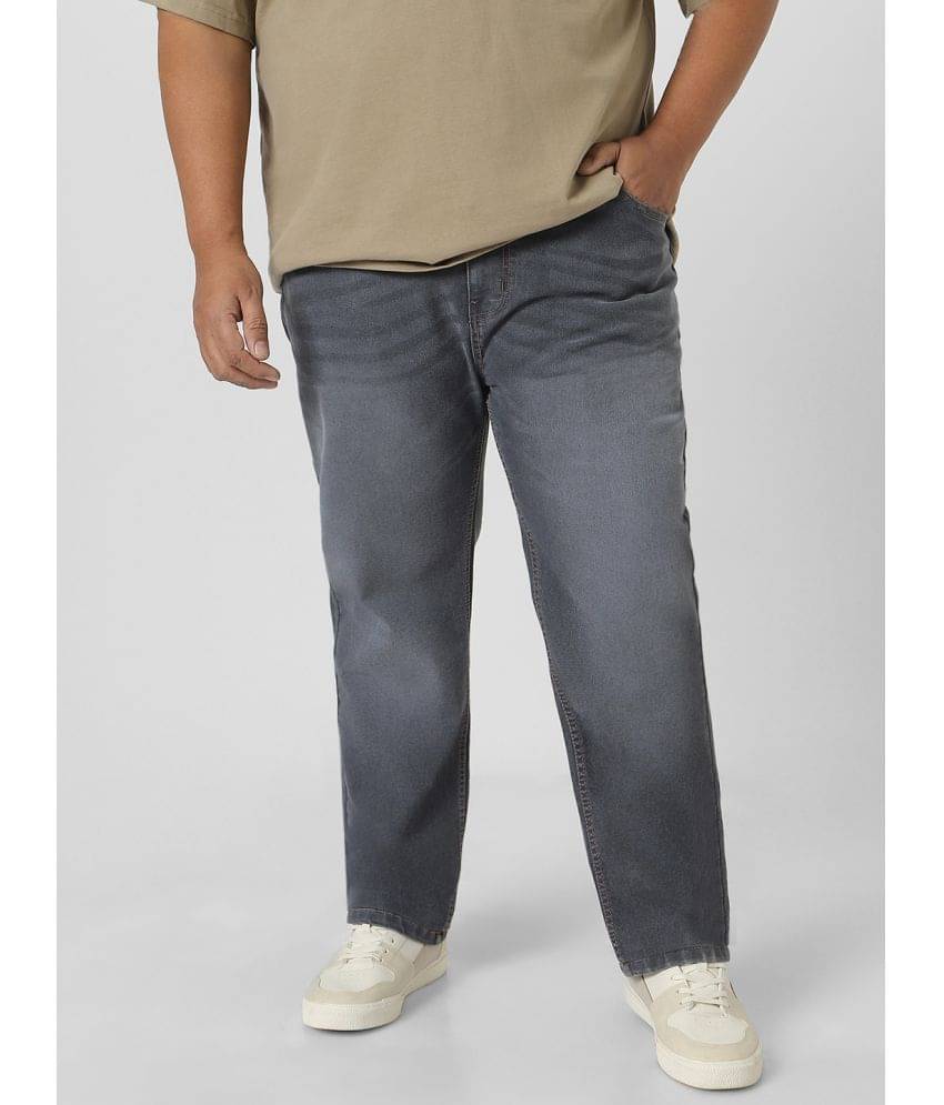 Urbano Plus Regular Fit Washed Men's Jeans - Grey ( Pack of 1 ) Urbano Plus Regular Fit Washed Men's Jeans - Grey ( Pack of 1 )