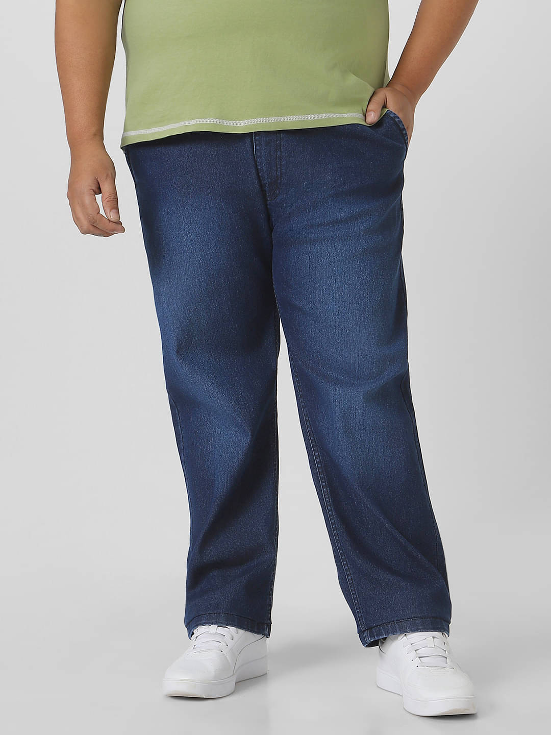 Urbano Plus Regular Fit Washed Men's Jeans - Blue ( Pack of 1 ) Urbano Plus Regular Fit Washed Men's Jeans - Blue ( Pack of 1 )