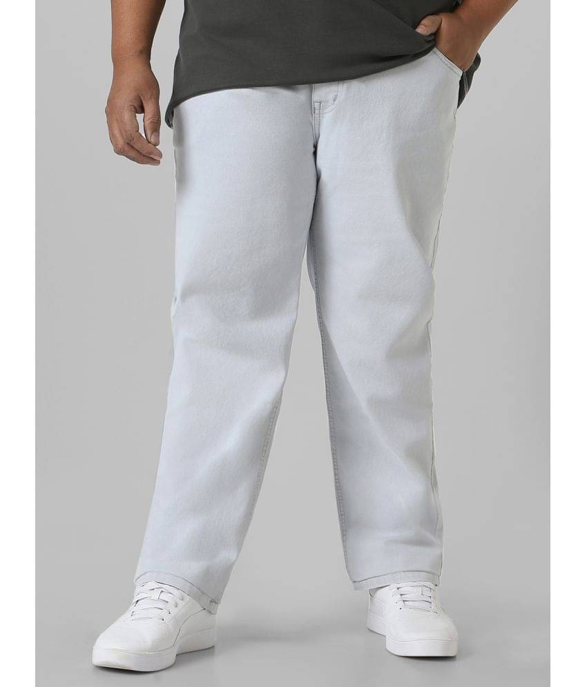 Urbano Plus Regular Fit Washed Men's Jeans - Grey ( Pack of 1 ) Urbano Plus Regular Fit Washed Men's Jeans - Grey ( Pack of 1 )