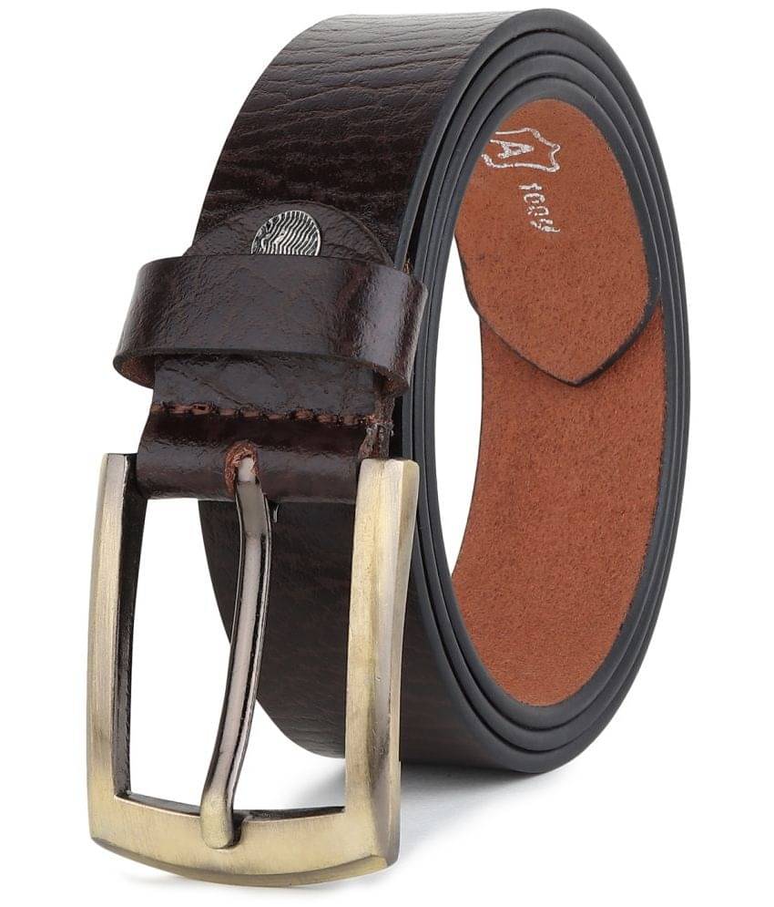 WARCKS - Brown 100% Leather Men's Formal Belt ( Pack of 1 )     			WARCKS - Brown 100% Leather Men's Formal Belt ( Pack of 1 )