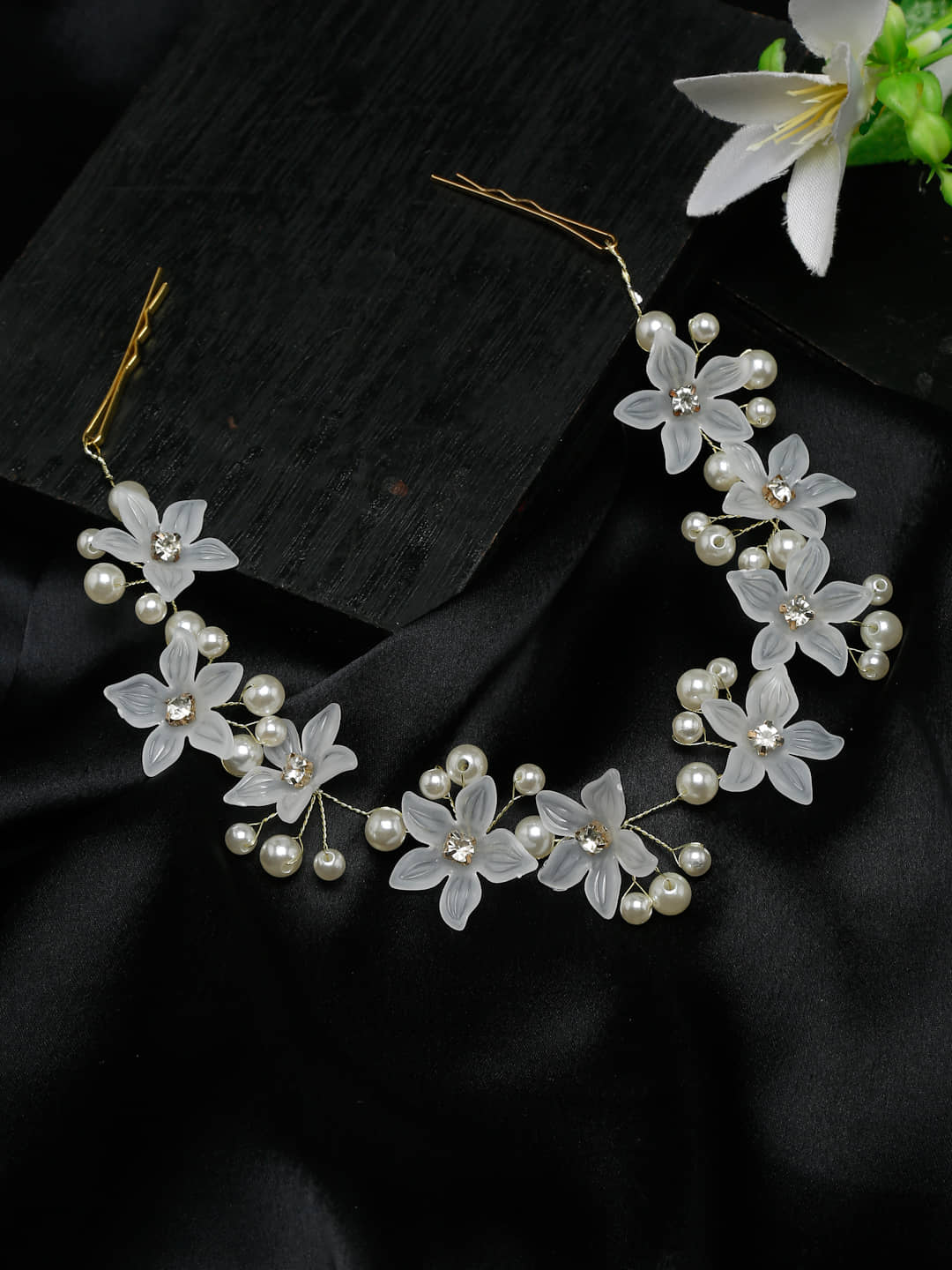 YOUBELLA White Girls Tiaras ( Pack of 1 ) - Jewellery Sets | Buy online on ZillyBuy